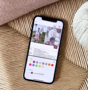 Knitting design software